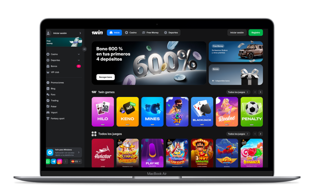 Sitio oficial de apuestas y juegos de azar en Venezuela con 1win